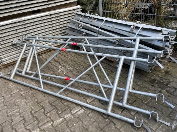 Gerüst Moduldach 70 / 100 gebraucht Dachkassette Auflagerrahmen Auflagerschienen – Image 3